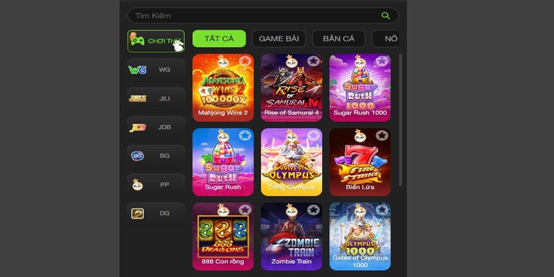 Mỗi sản phẩm đều có hệ số trả thưởng ấn tượng